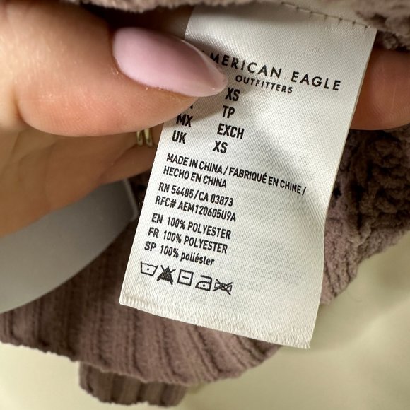 American Eagle Purple Knit Sweater Women's XS - Picture 2 of 4